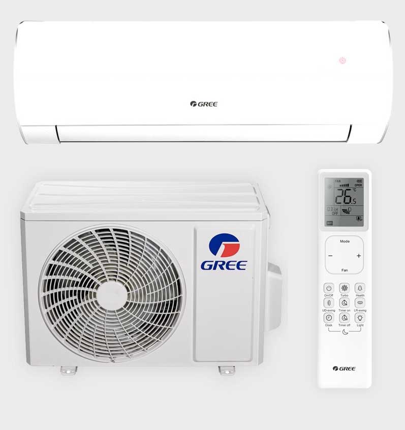 Gree Comfort Pro klímaberendezés átlagos méretű szobához