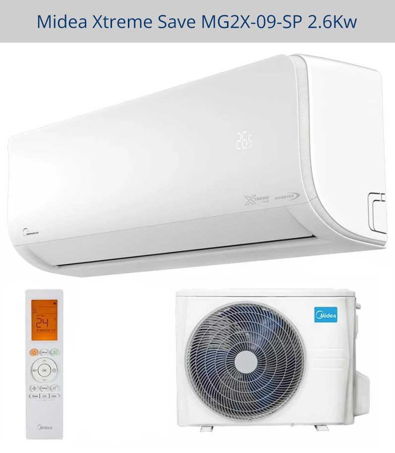 Midea klíma ár beszereléssel kisszobához