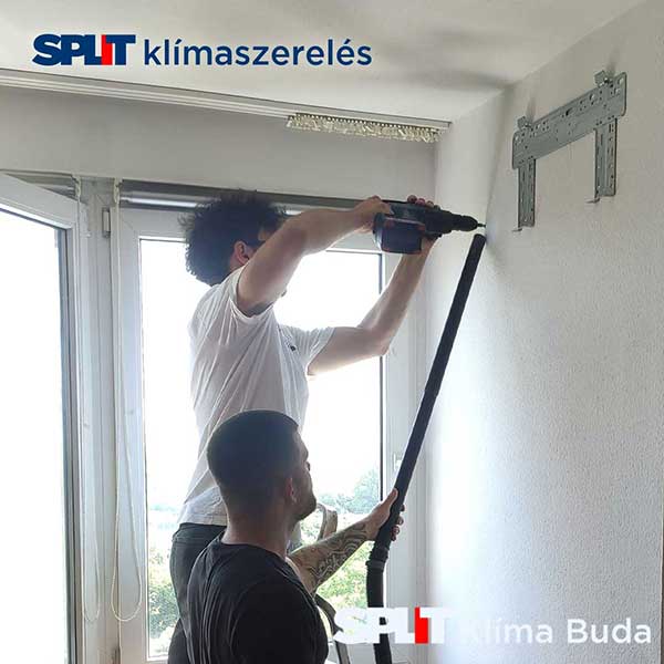 Gree klíma telepítés tetőre